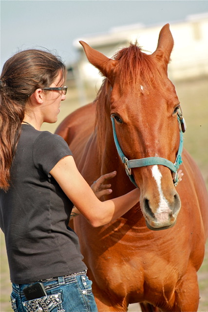 Girl With Horse